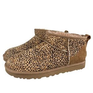 UGG Leopard Print Winter Boots